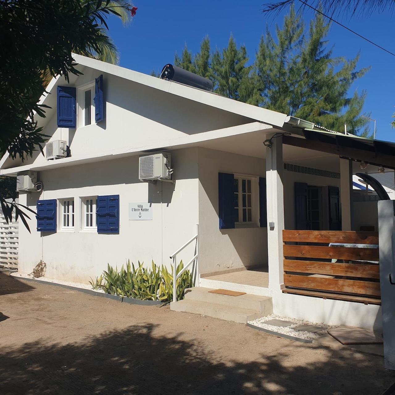 La Villa L'Ancre Marine, Pieds Dans Le Lagon ! La Saline Le Bains Kültér fotó